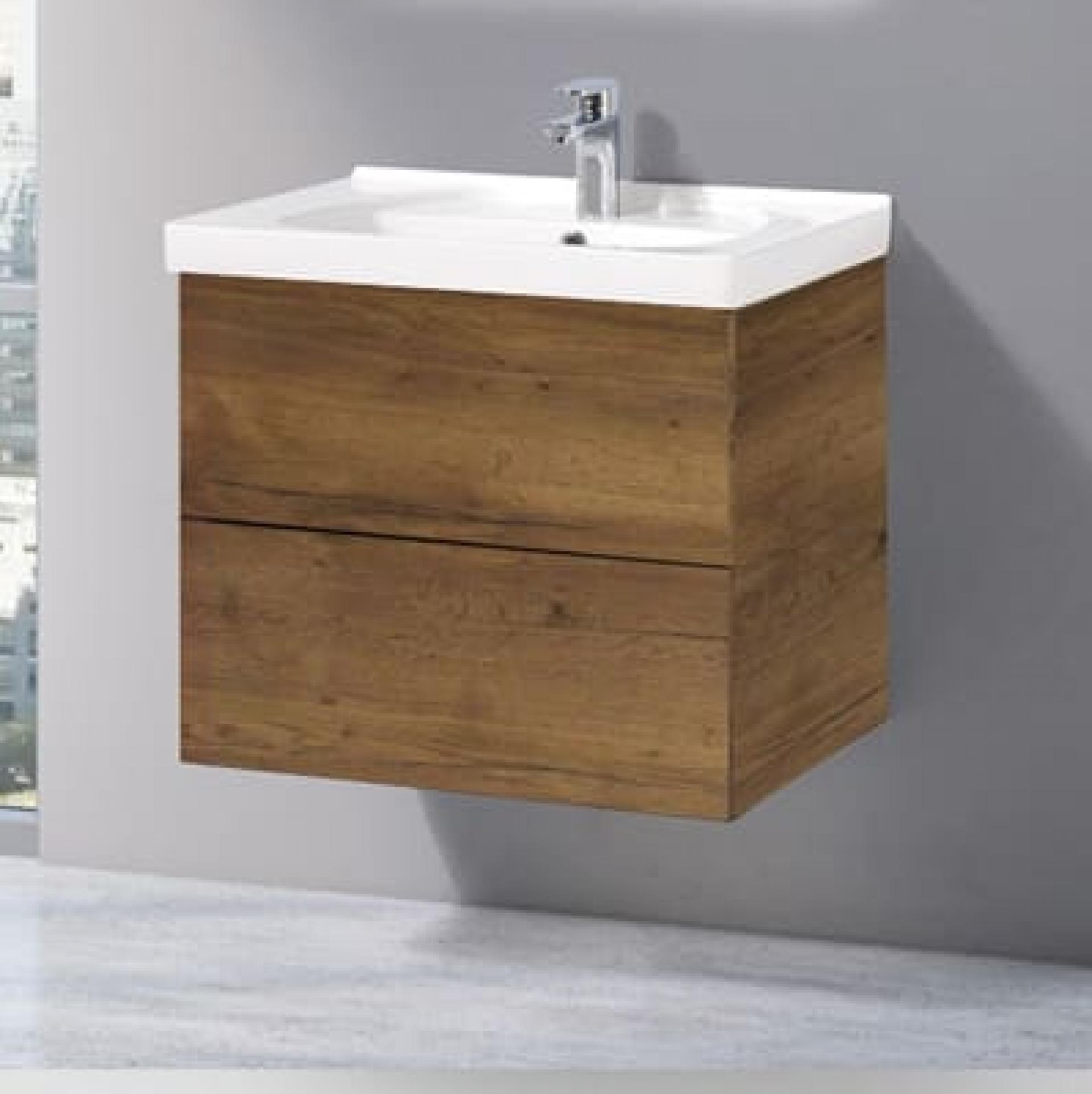 Тумба для комплекта BelBagno REGINA-600-2C-SO-RT rovere tabacco