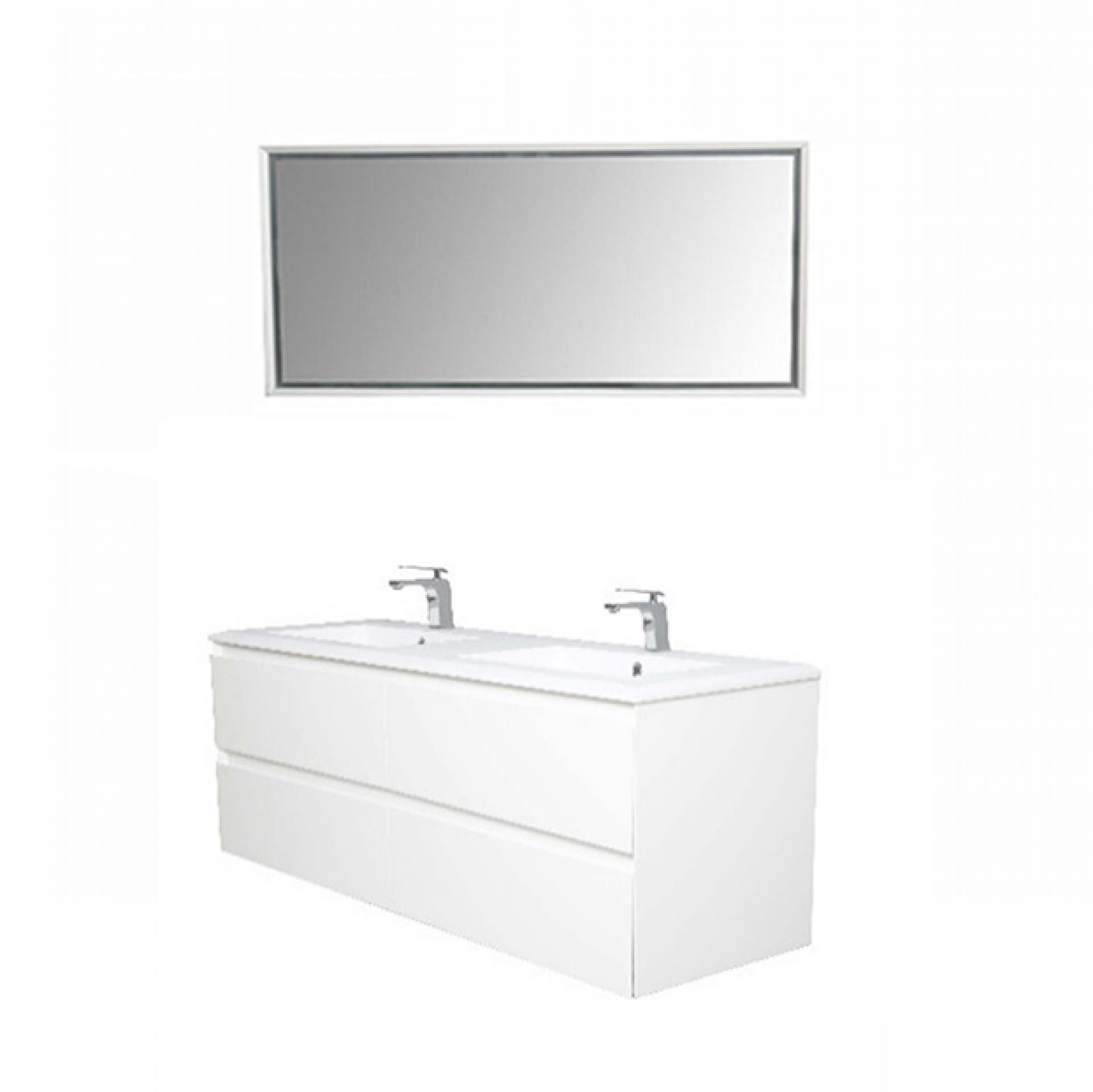 Тумба для комплекта BelBagno Z-1400-2C-SO-2-BO bianco opaco