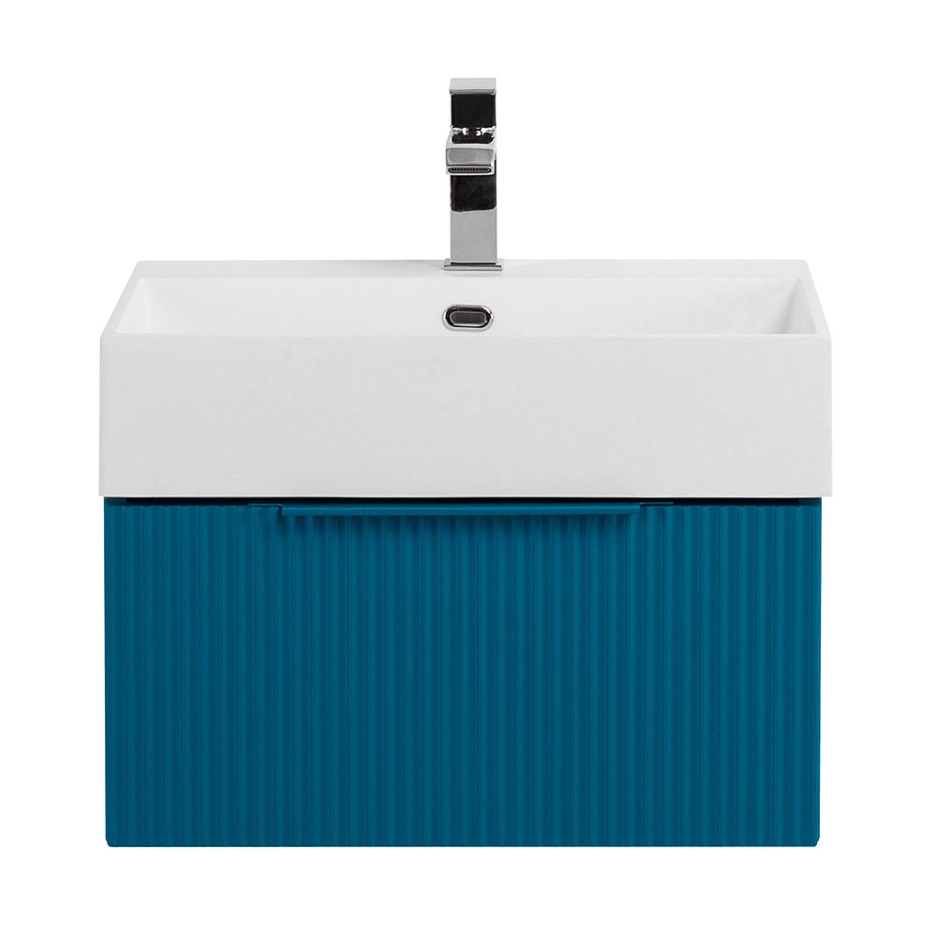 Тумба под раковину Cezares Premium 50 55413 Blu Petrolio