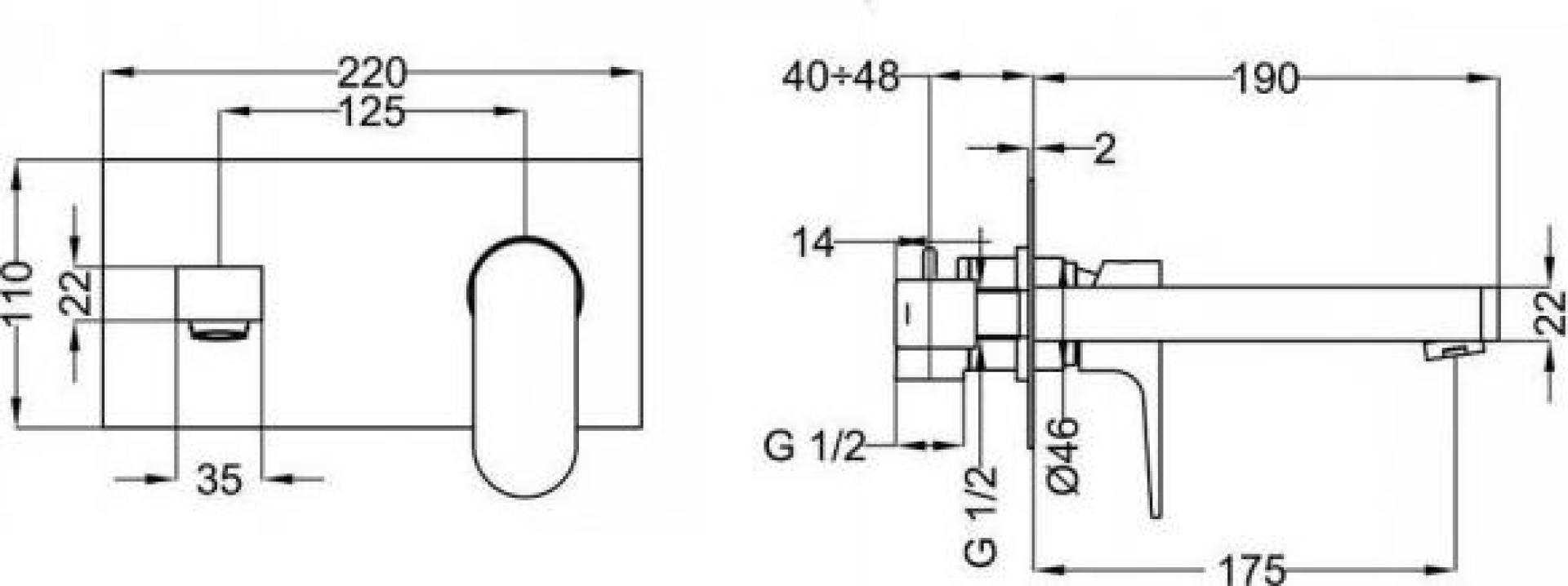 Смеситель для раковины Cezares STELLA-BLS2-01-W0, хром