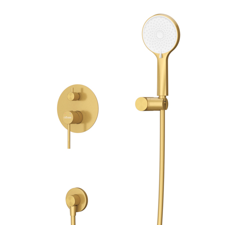 Душевая система Cezares Relax RELAX-DSET-BORO брашированное золото