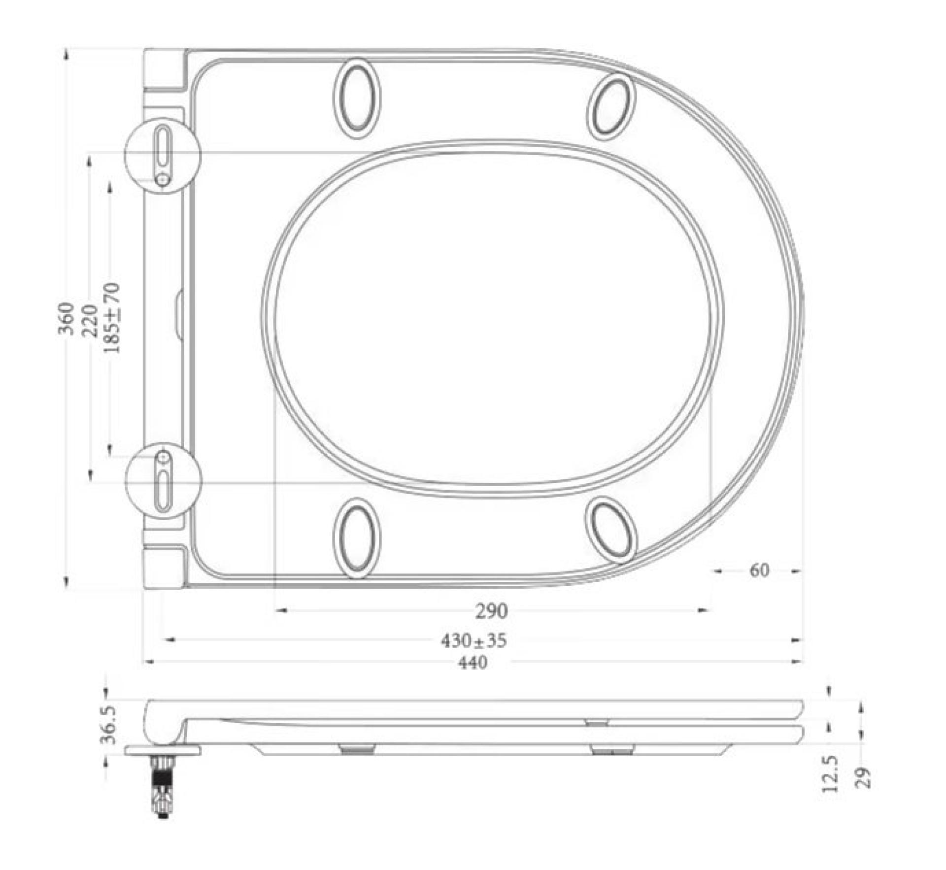 Комплект унитаза с инсталляцией Cezares Duet CZR-2462-TH-TOR/CZR-870-SC/BB026/BB051CR с сиденьем микролифт и клавишей смыва хром