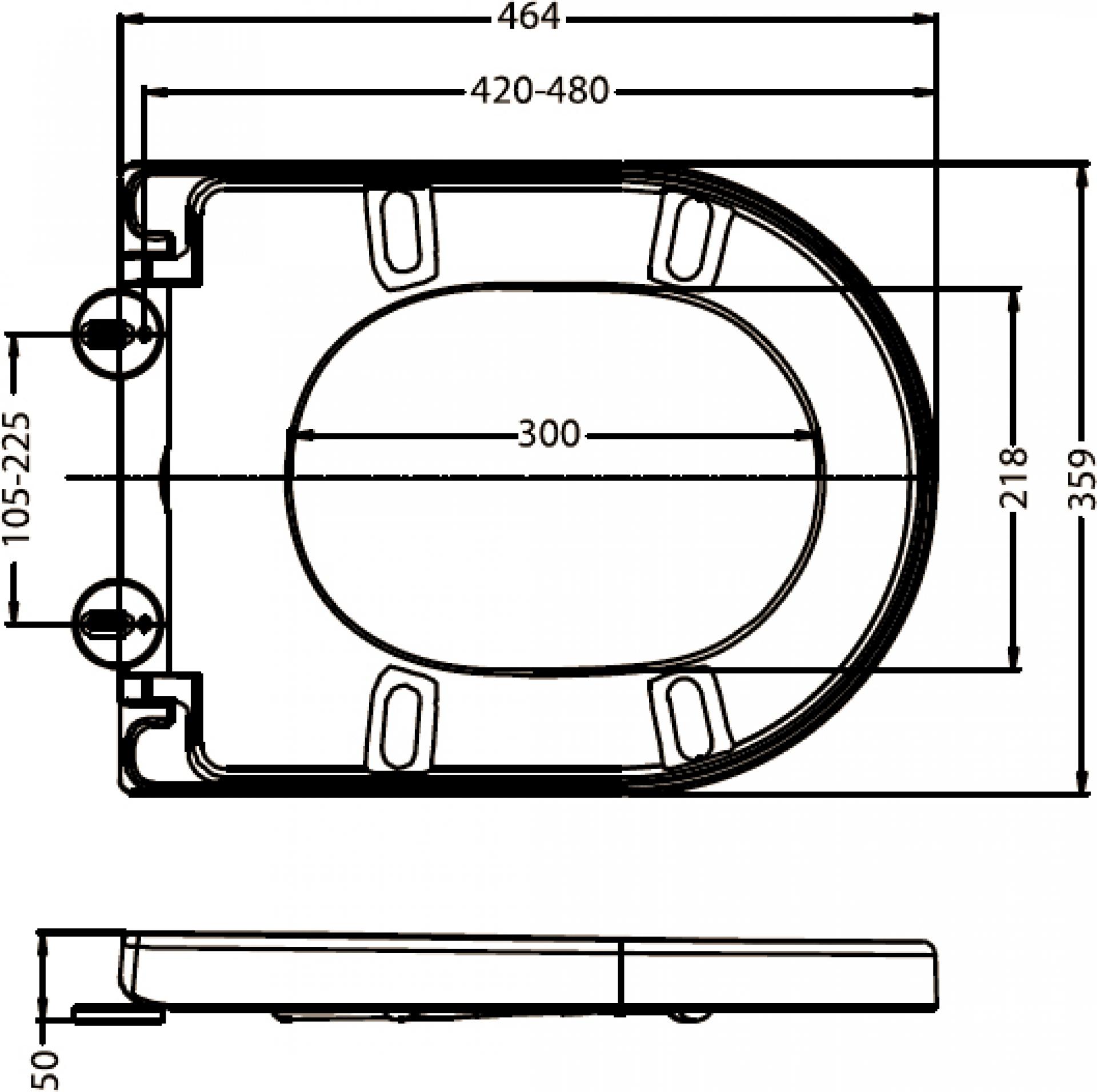 Крышка-сиденье BelBagno BB2002SCsk с микролифтом петли хром