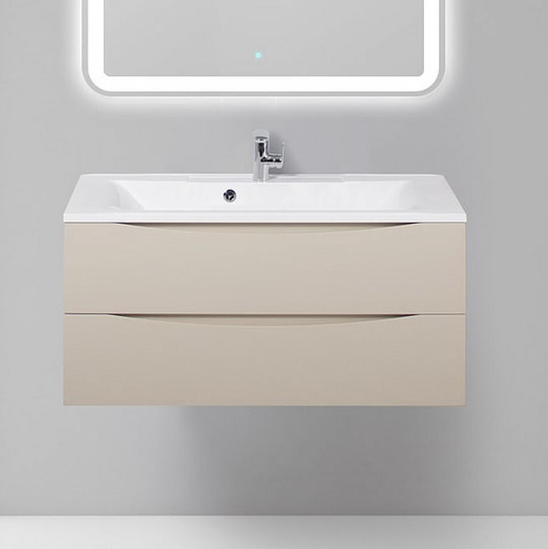 Тумба для комплекта BelBagno MARINO-1000-2C-SO-CO-P crema opaco