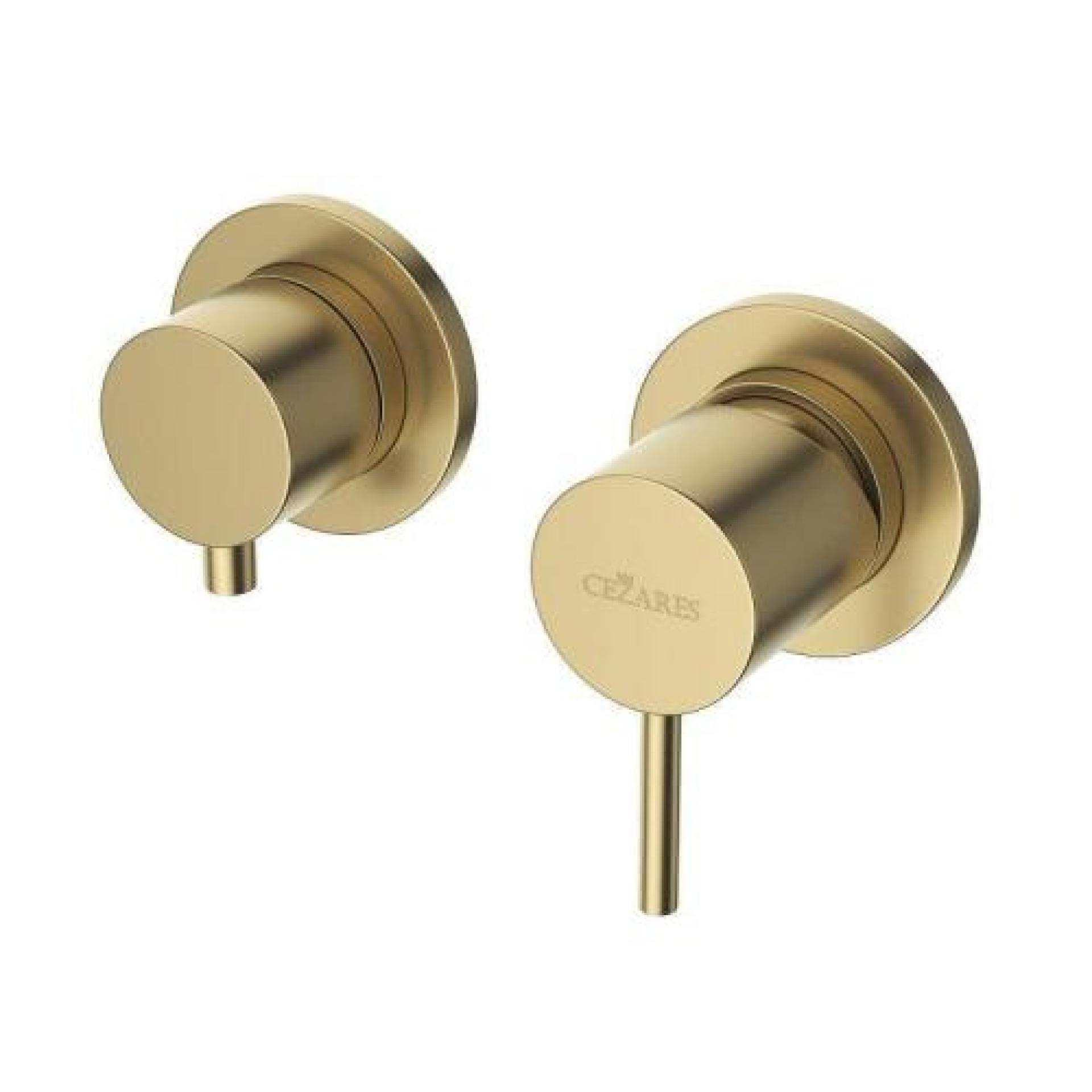 Смеситель для ванны с душем Cezares Leaf LEAF-VDIM3-D-L-SR sunrise