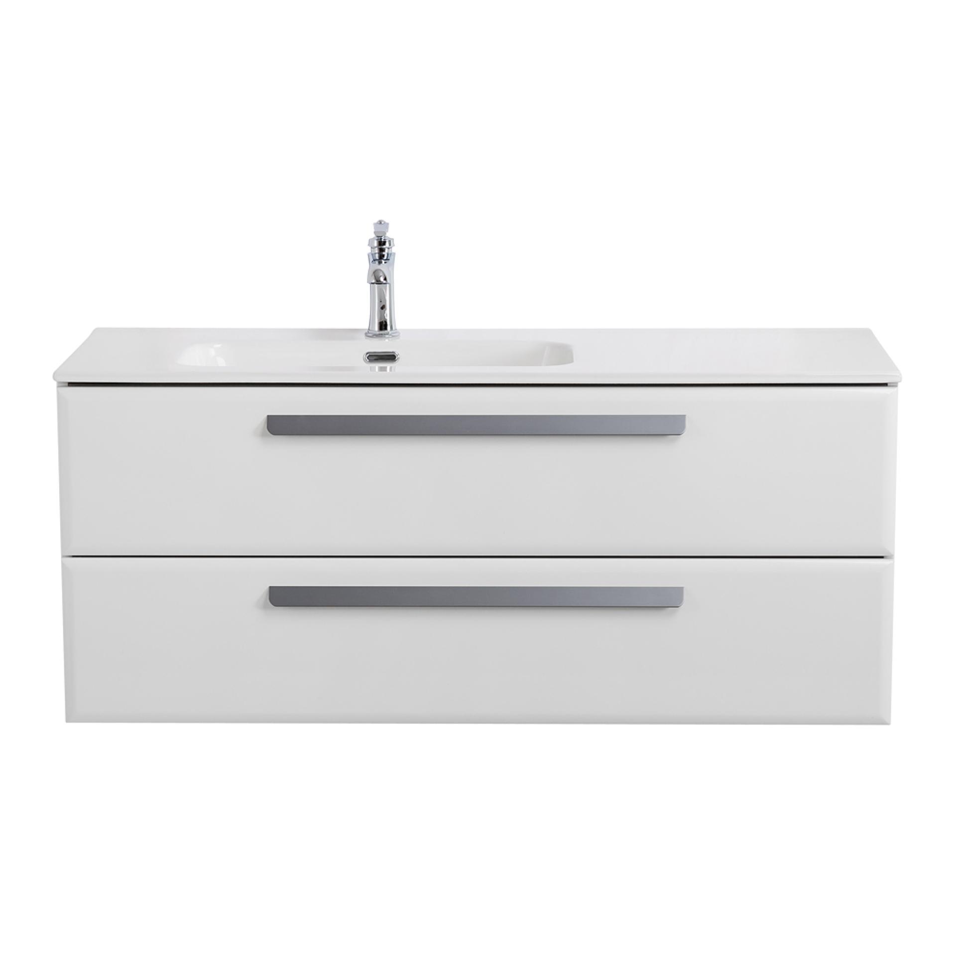 Тумба под раковину Cezares Eco-cer-n 120 ECO-CER-N-1200-2C-SO-BL-L Bianco Lucido