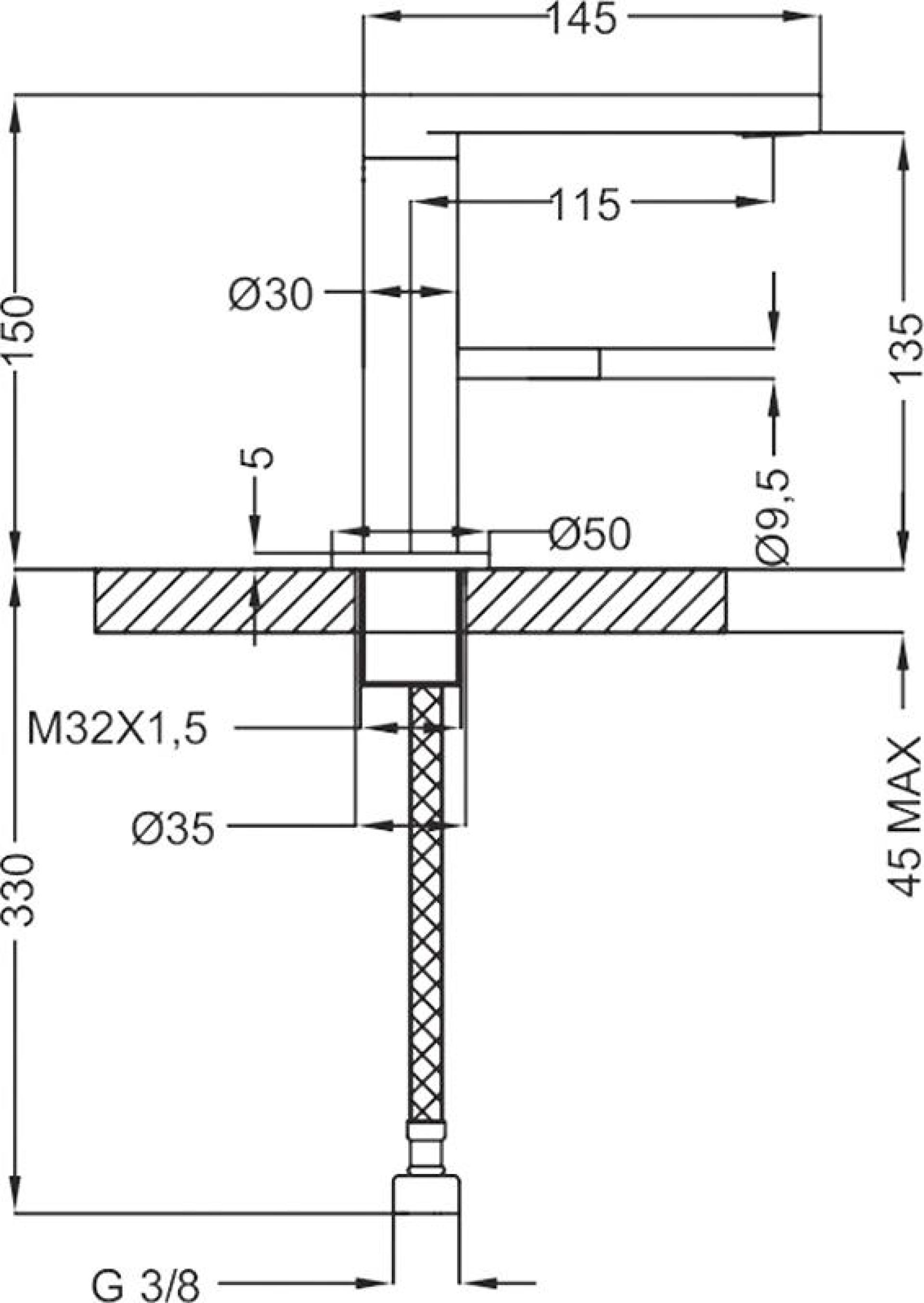 Смеситель Cezares Eco LSM1 01 W0 для раковины