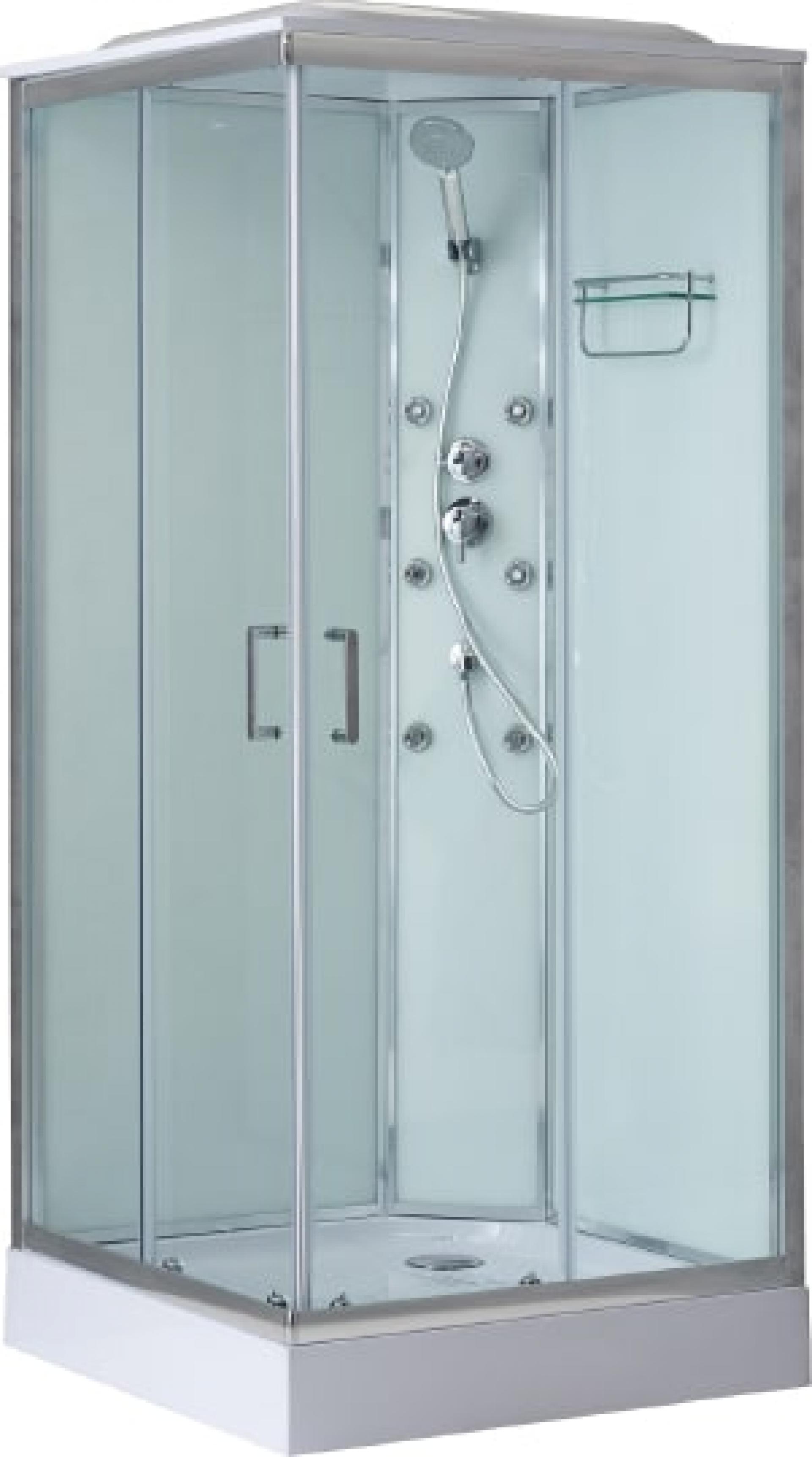 Душевая кабина BelBagno UNO-CAB-A-2-90-C-Cr-TOP