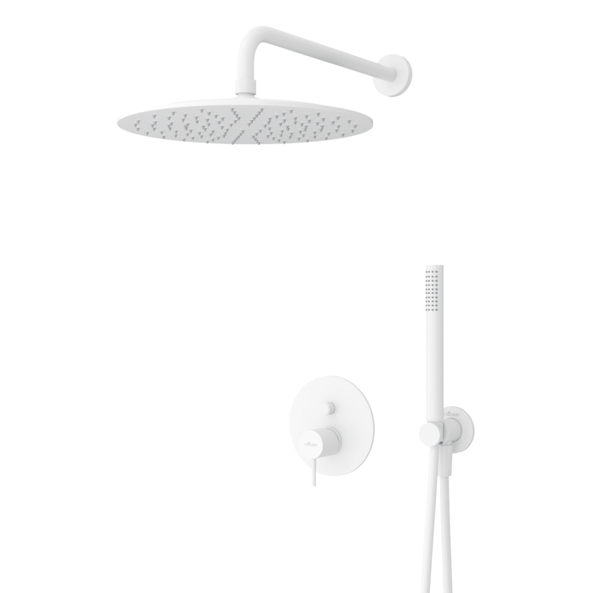 Душевая система Cezares Leaf LEAF-DSIP-30-L-BIO белый матовый