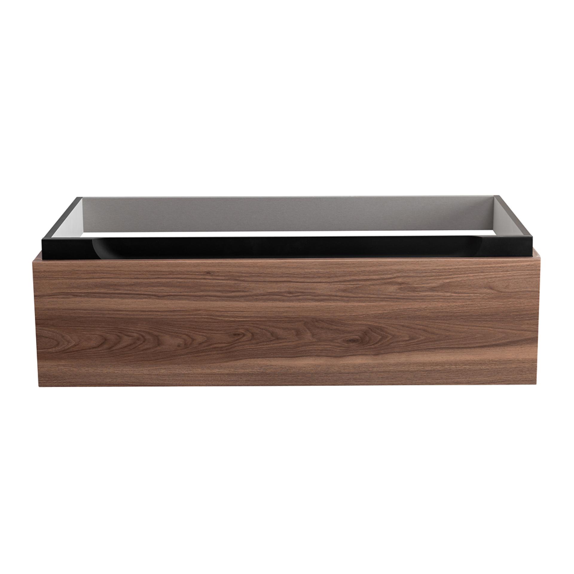 Тумба под раковину Cezares Slider 96.6 SLIDER-1000-1C-SO-NA-P орех дымчатый