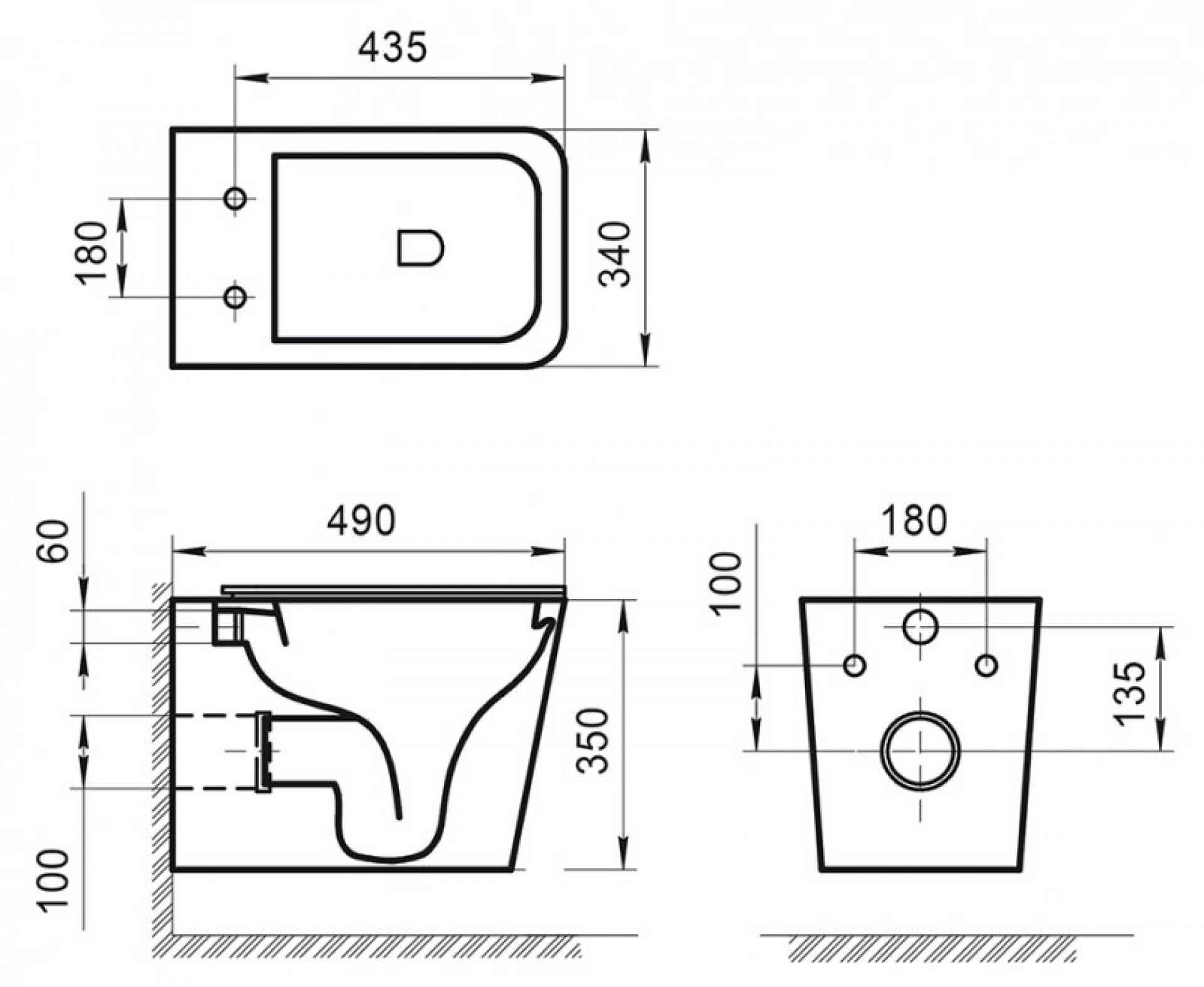 Унитаз подвесной BelBagno Ardente-R BB520CHR