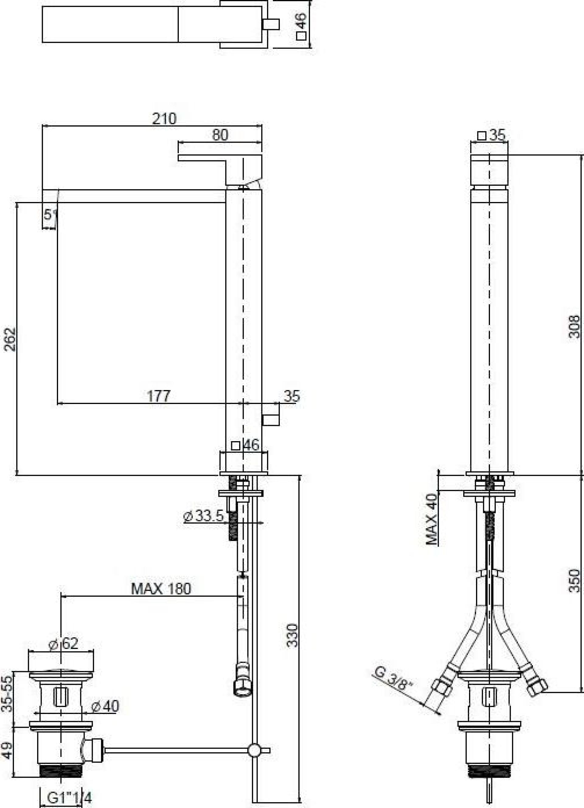 Смеситель для раковины Cezares UNIKA-LC-BIO-W0, белый