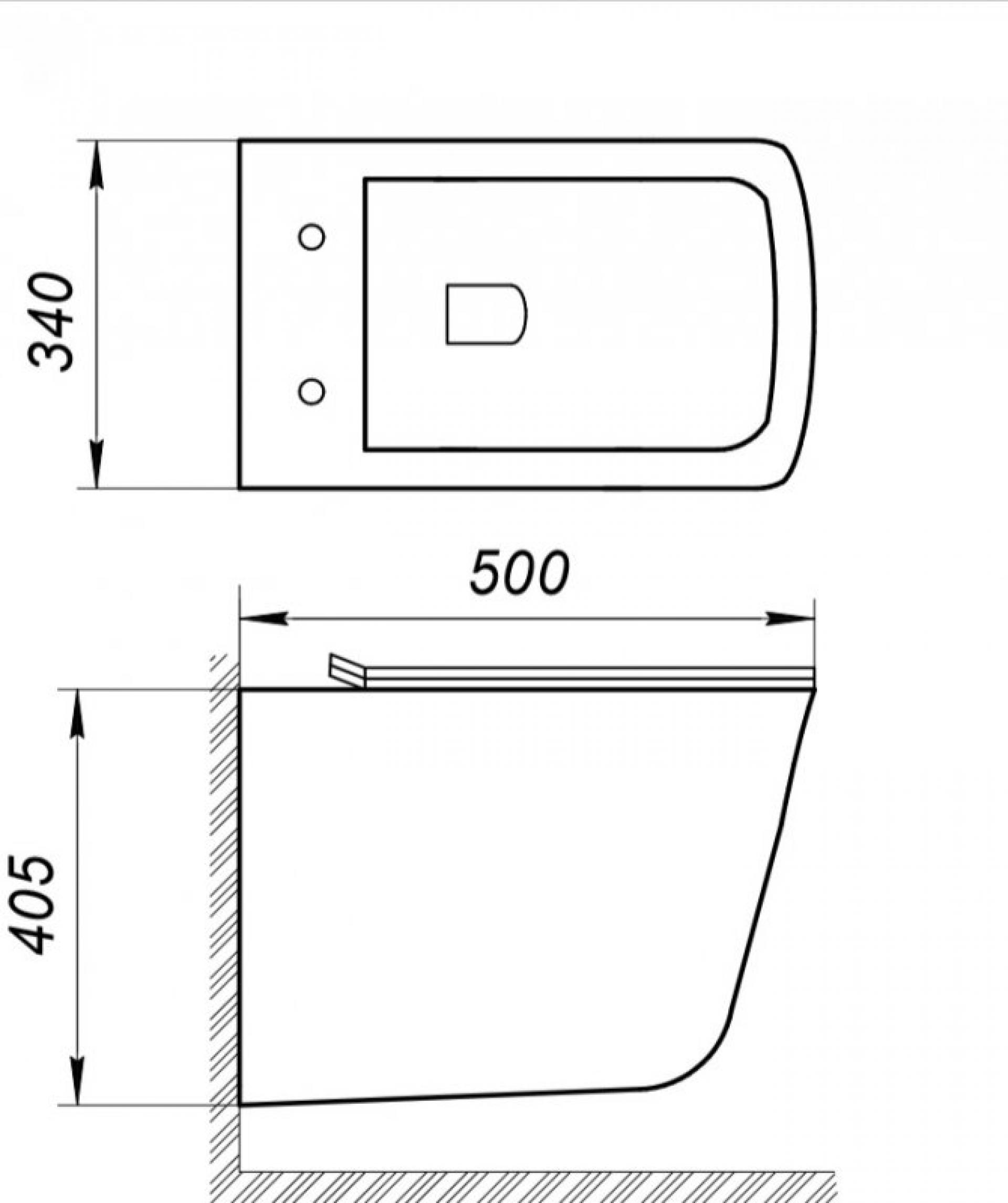 Унитаз подвесной BelBagno Marmi BB052CHR безободковый