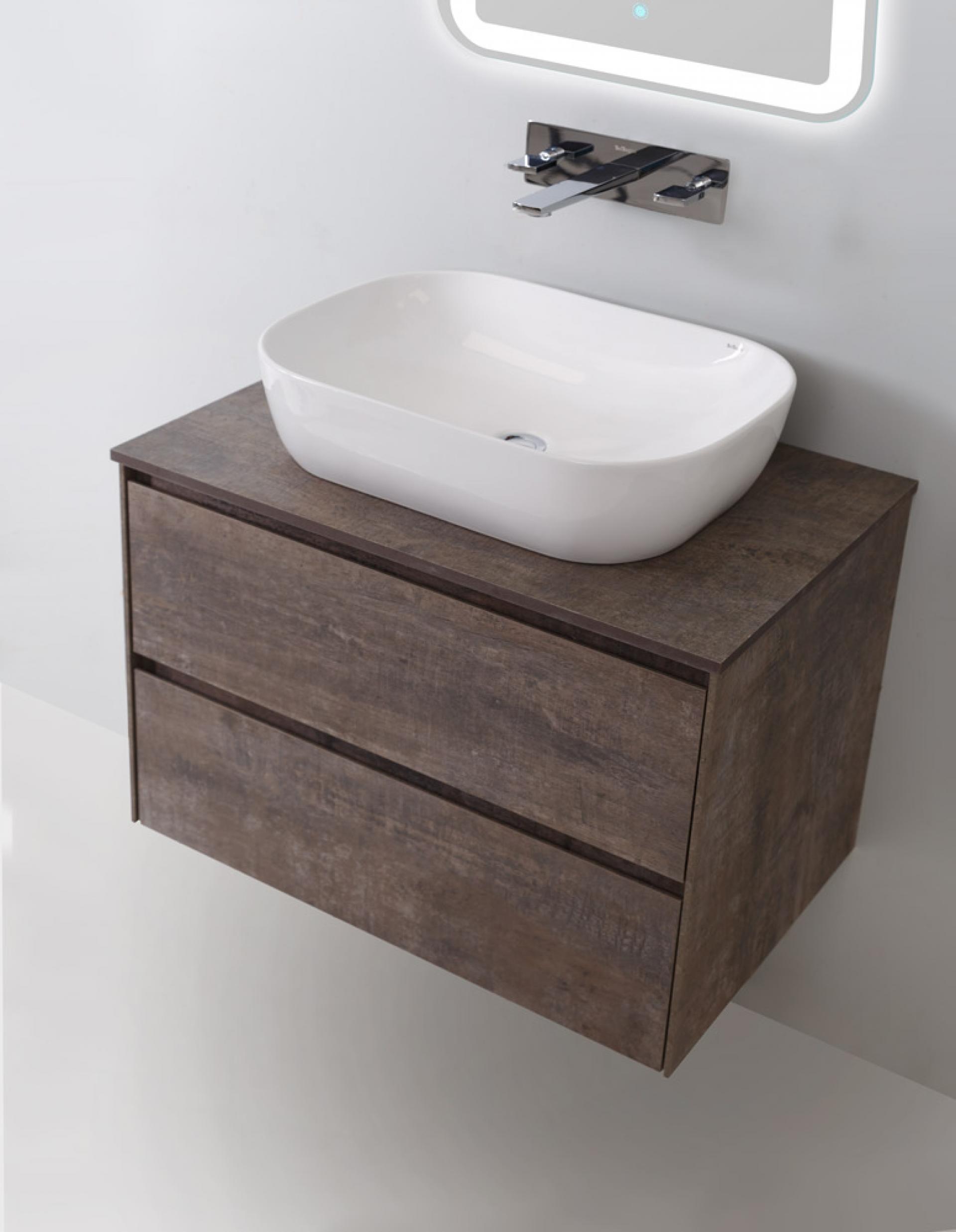 Тумба для комплекта BelBagno PIETRA-800-2C-SO-PT stone