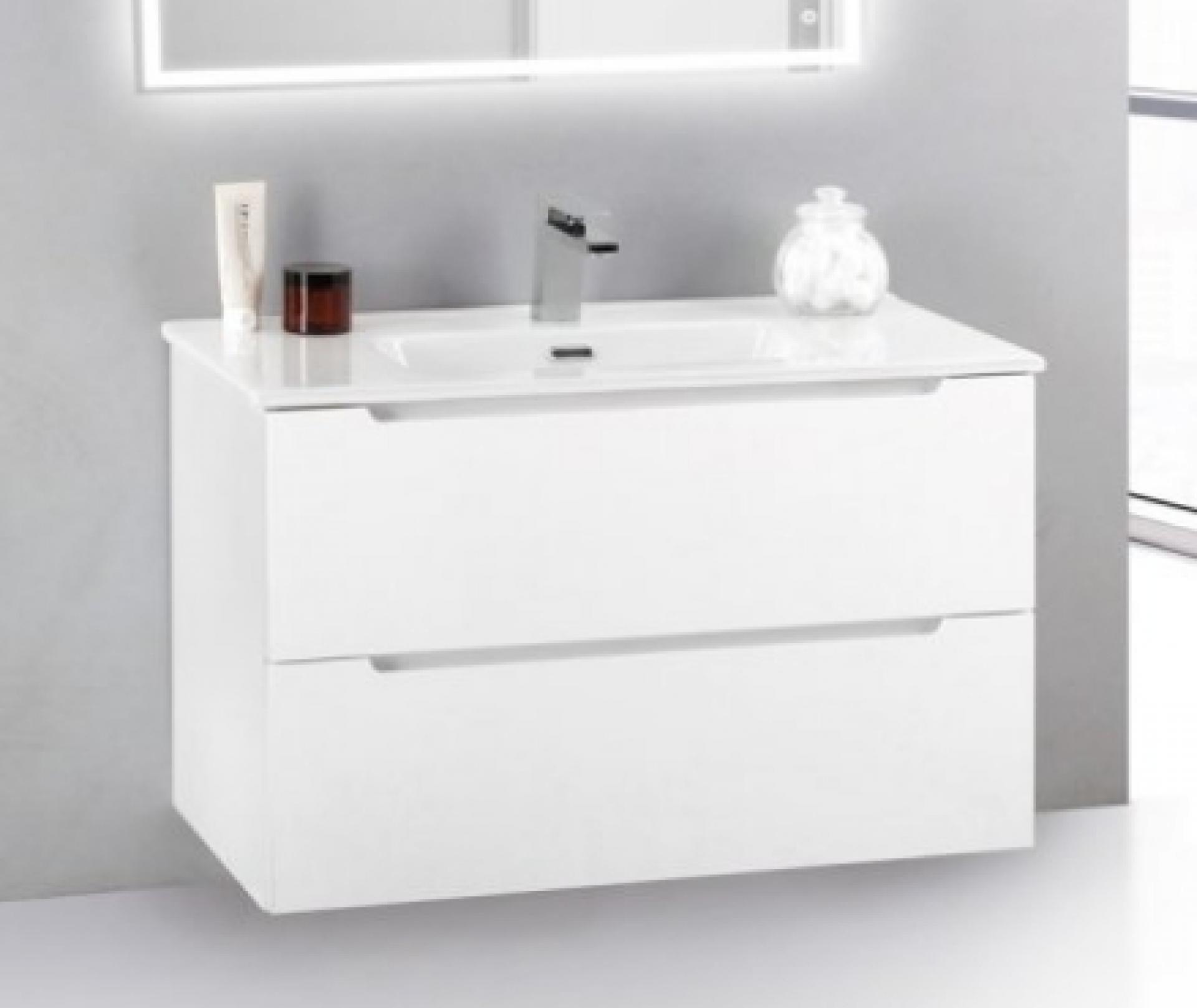 Тумба для комплекта BelBagno ETNA39-800/390-2C-SO-BL-P bianco lucido