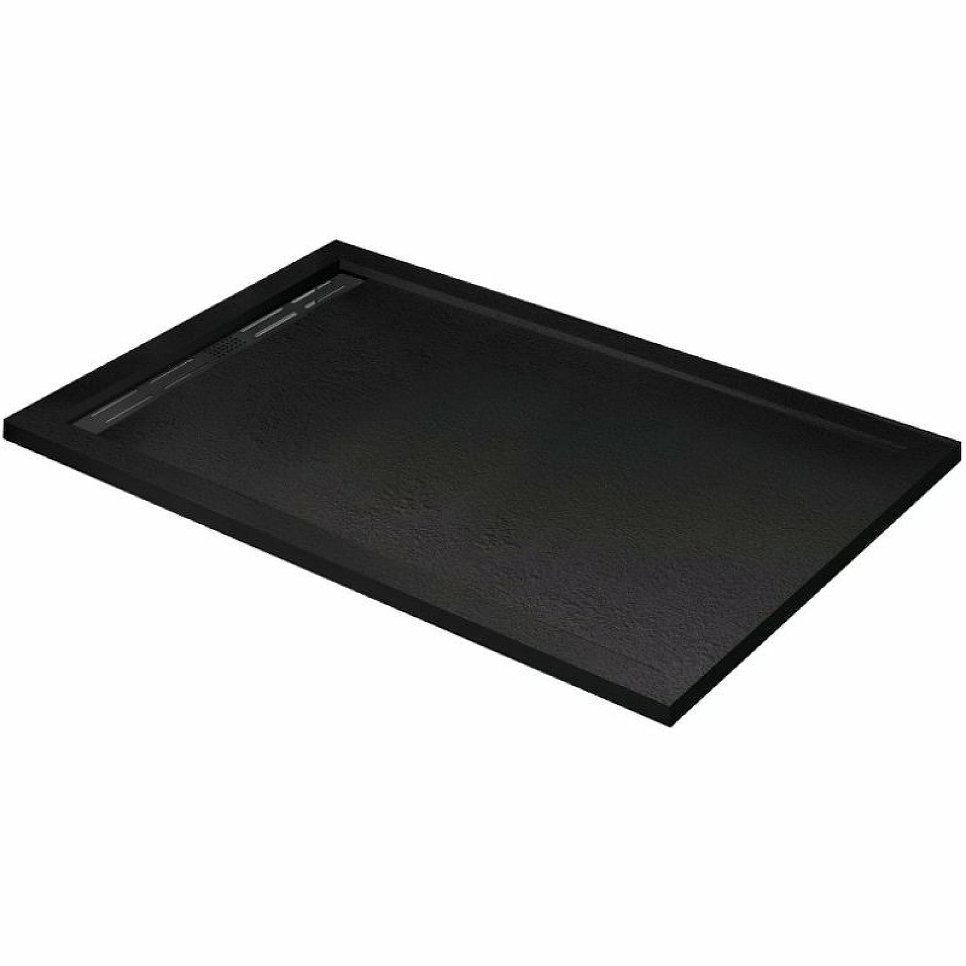 Поддон для душа Cezares Tray AS 120x90 TRAY-AS-AH-120/90-30-NERO, черный матовый