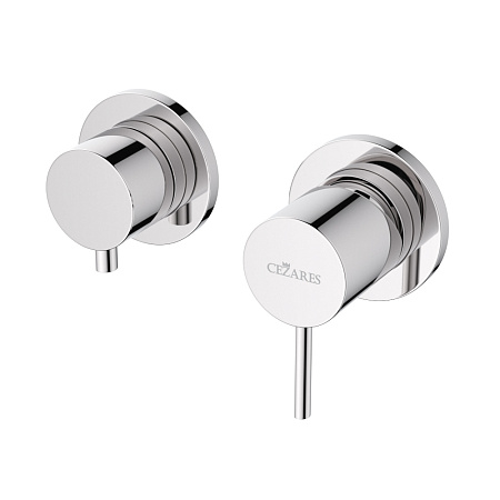 Смеситель для душа Cezares Leaf LEAF-VDIM3-L-01 хром