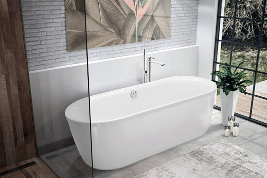 Акриловая ванна Cezares Metauro Central 180х80 METAURO-Central-180-80-40-W37