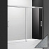 Шторка на ванну Cezares TANDEM-SOFT-VF-2-190/145-P-Cr стекло punto