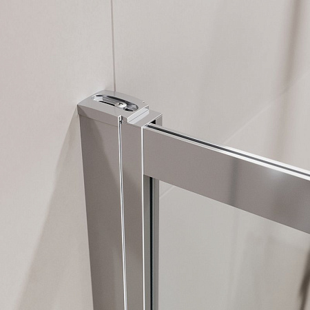 Шторка на ванну Cezares Slider SLIDER-FIX-VF-11-90/150-C-Cr профиль хром, стекло прозрачное