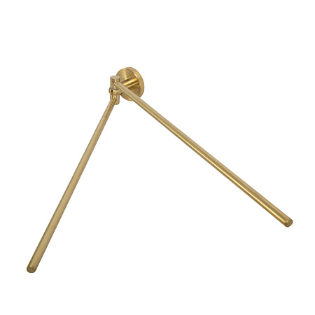 Полотенцедержатель двойной Cezares Relax RELAX-THD-S-BORO брашированное золото