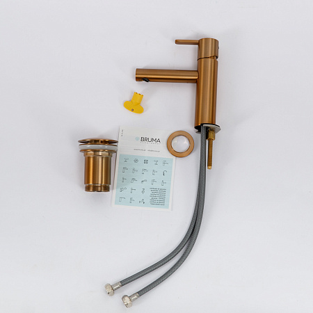 Смеситель для раковины Cezares Leaf LEAF-LSM1-SS sunset