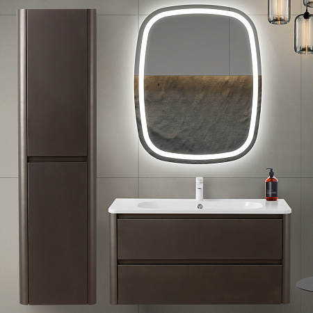 Шкаф-пенал Cezares Relax 40 RELAX-1500-2A-SO-GM оружейная сталь