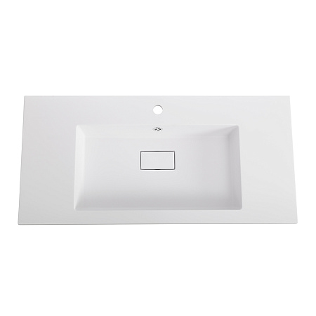 Накладная раковина Cezares Slider 100 CZR-1000/480-LV-MR-PRS белый матовый
