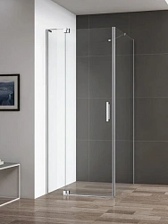 Дверное полотно Cezares Slider 70 SLIDER-70/80-GL-FIX/DOR-C стекло прозрачное