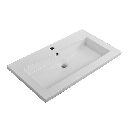 Накладная раковина Cezares 76 CZR-8070-75 белый глянец