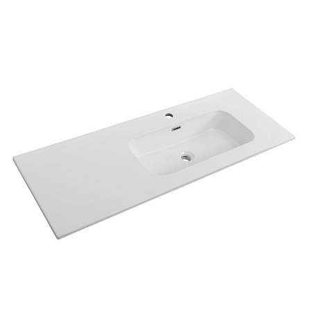 Накладная раковина Cezares Duet 121 CZR-8095-120-R белый глянец