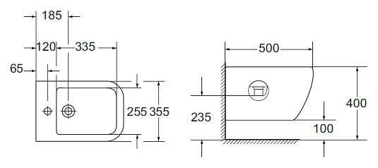 Комплект  Биде подвесное BelBagno Alpina + Система инсталляции для биде Geberit Duofix 111.520.00.1 + Смеситель Grohe Eurosmart 32929002 для биде + Си