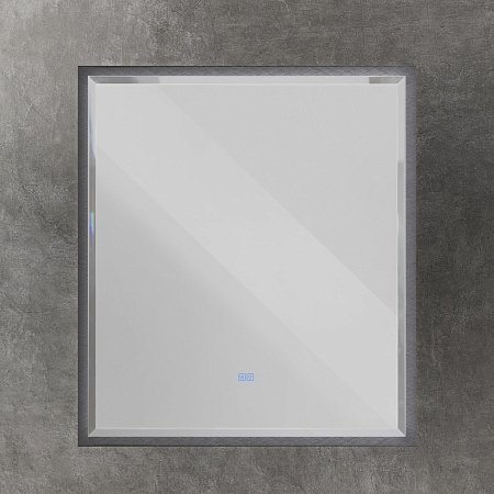 Зеркало Cezares 100х90 CZR-SPC-INT-1000-900-LED-TCH-WARM-TIT с подсветкой, титан