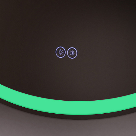 Зеркало Cezares 80х80 CZR-SPC-MC-800-RGB-TCH с подсветкой