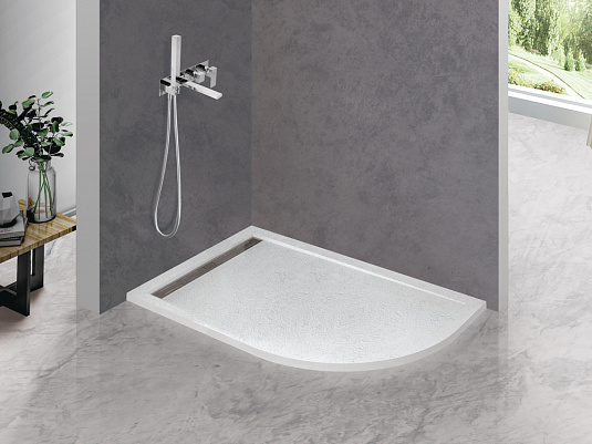 Душевой поддон Cezares 120х80 TRAY-AS-RH-120/80-30-W-L белый
