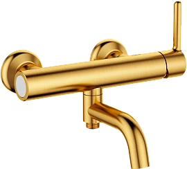 Смеситель для ванны с душем Cezares Eco ECO-VD-BORO золото