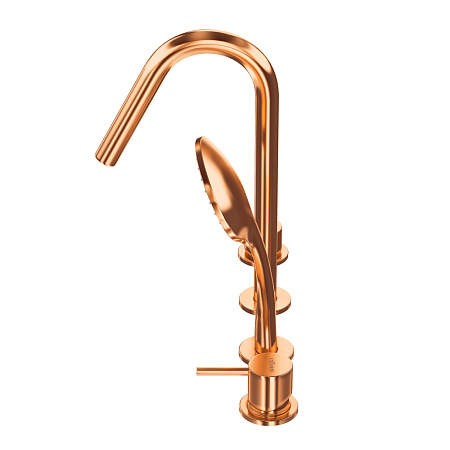 Смеситель на борт ванны Cezares Leaf LEAF-BVDM4-L-SS sunset