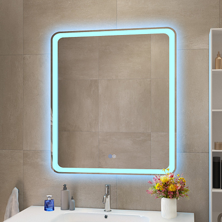 Зеркало Cezares 70х80 CZR-SPC-MC-700-800-RGB-TCH с подсветкой