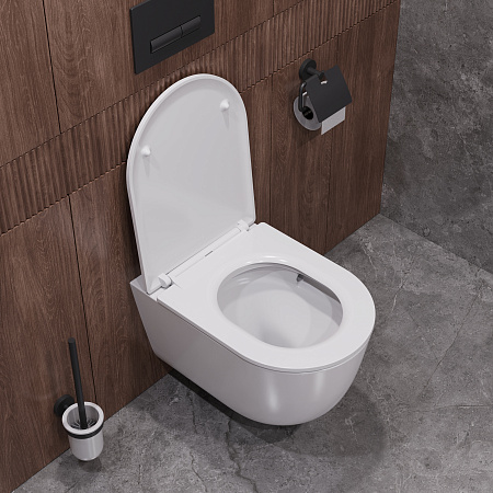 Подвесной унитаз Cezares Relax CZR-3806-53-TH-TOR/SC белый