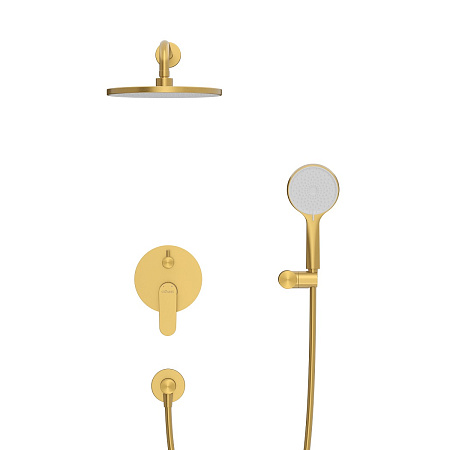 Душевая система Cezares Stylus STYLUS-DSET-BORO брашированное золото