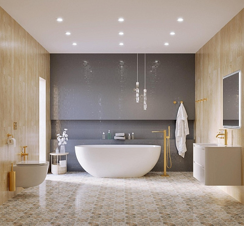 Ванна из искусственного камня Cezares Stream 170х78 CZR-STREAM-170-78-56-SSB, белый матовый