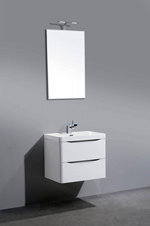 Тумба с раковиной BelBagno Ancona-N 60 bianco lucido подвесная