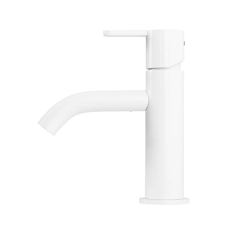 Смеситель для раковины Cezares Leaf LEAF-LSM2-BIO белый матовый