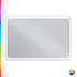 Зеркало Cezares 120х80 CZR-SPC-MC-1200-800-RGB-TCH с подсветкой