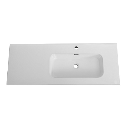 Накладная раковина Cezares Duet 121 CZR-8095-120-R белый глянец