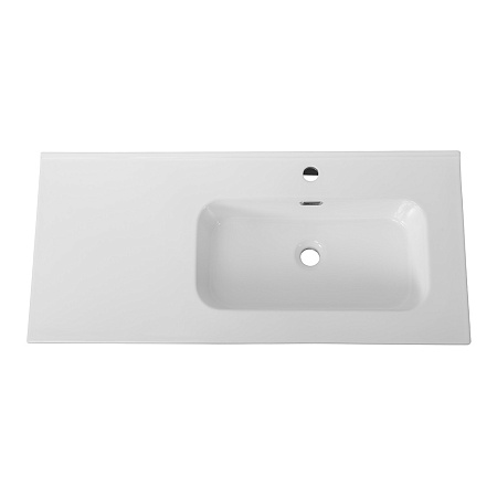 Накладная раковина Cezares Duet 101 CZR-8095-100-R белый глянец