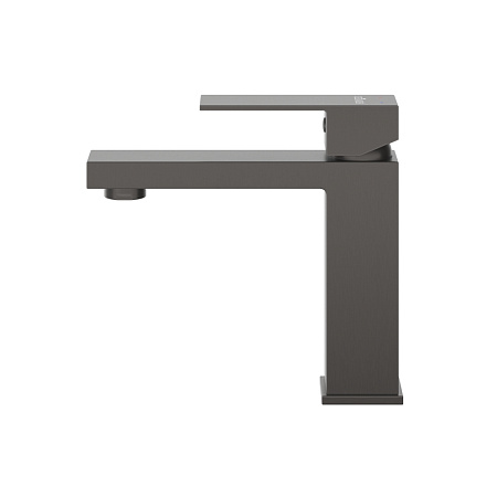 Смеситель для раковины Cezares Slider SLIDER-LS-GM с донный клапаном, оружейная сталь