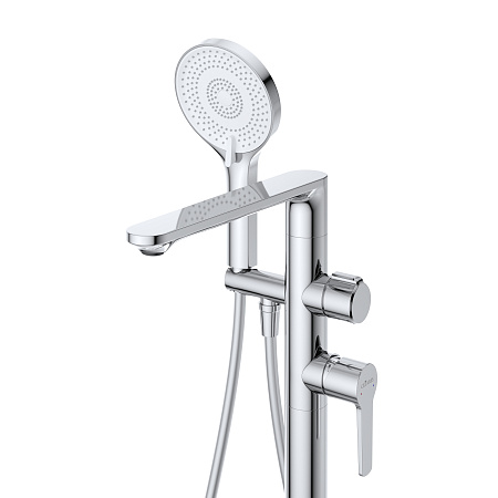 Напольный смеситель для ванны Cezares Lux LUX-VDP-01 хром