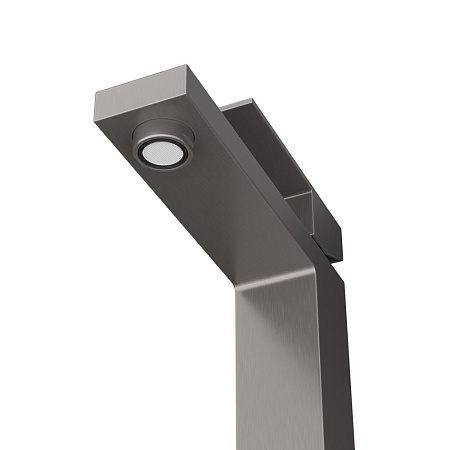 Смеситель для раковины Cezares Slider SLIDER-LS-GM с донный клапаном, оружейная сталь