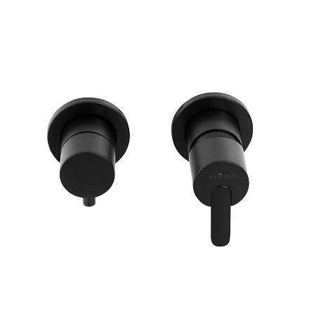 Смеситель для душа Cezares Leaf LEAF-VDIM3-NOP черный матовый